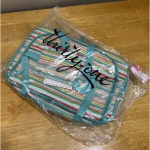 Thirty‎ One Perfect Party Set Sunny Stripe Insulated Cold Hot Casserole Carrier